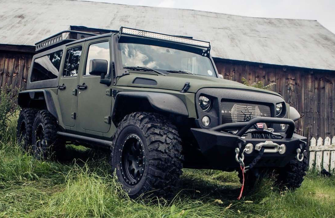 The 6×6 Jeep Wrangler 